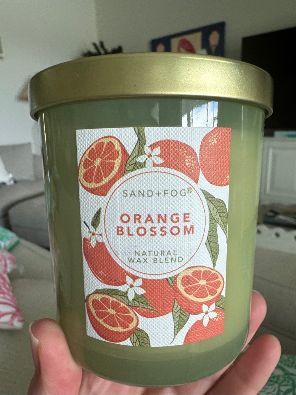 Sand & Fog Orange Blossom Scented Candle - NWT